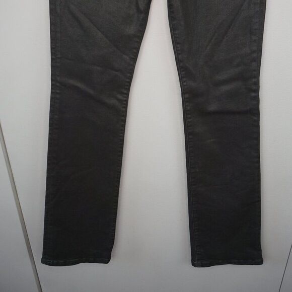 New Joe's Jeans High Rise Boot Cut Jeans in Black Coated size 26 - Picture 7 of 15